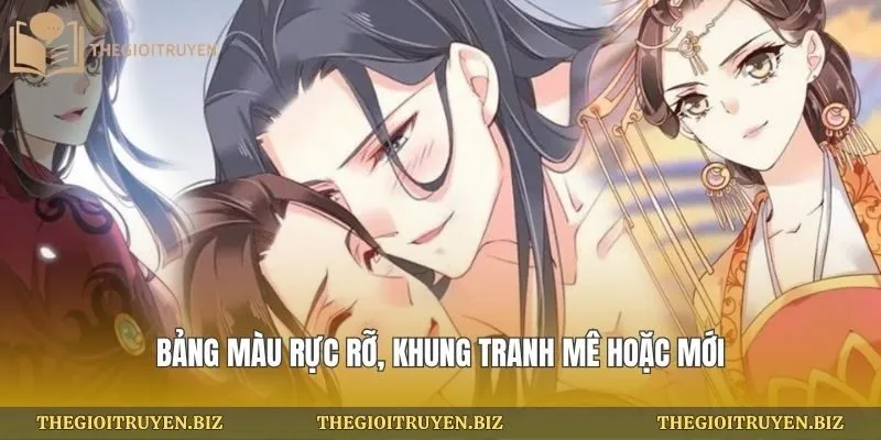 Bảng màu rực rỡ, khung tranh mê hoặc mới