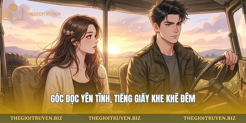 Góc đọc yên tĩnh, tiếng giấy khe khẽ đêm