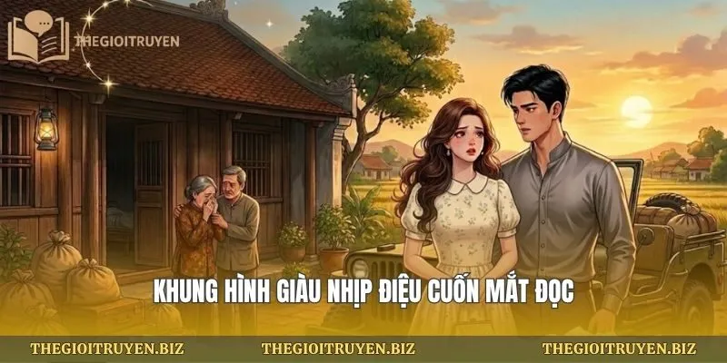 Khung hình giàu nhịp điệu cuốn mắt đọc