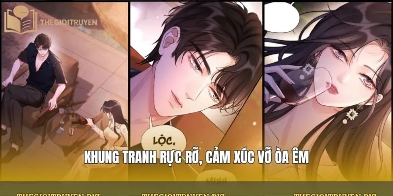 Khung tranh rực rỡ, cảm xúc vỡ òa êm