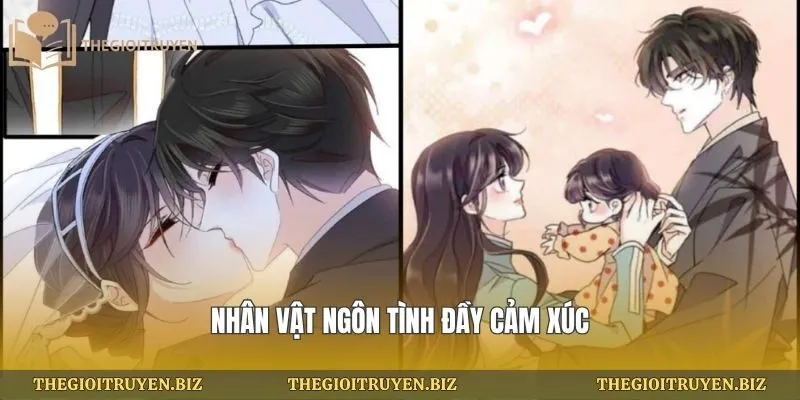 Nhân vật ngôn tình đầy cảm xúc