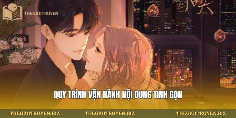 Quy trình vận hành nội dung tinh gọn