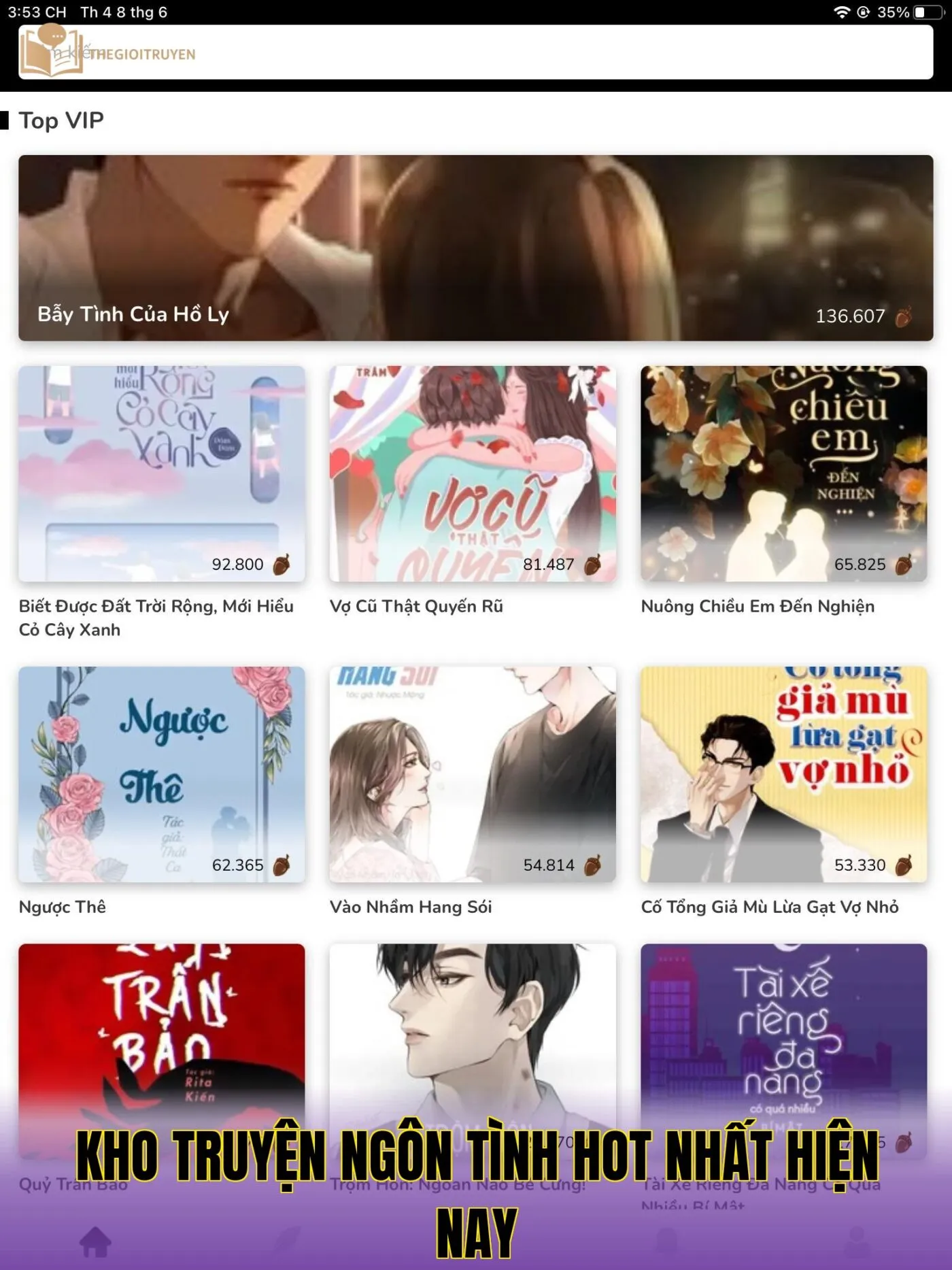 Kho Truyện Ngôn Tình Hot Nhất Hiện Nay