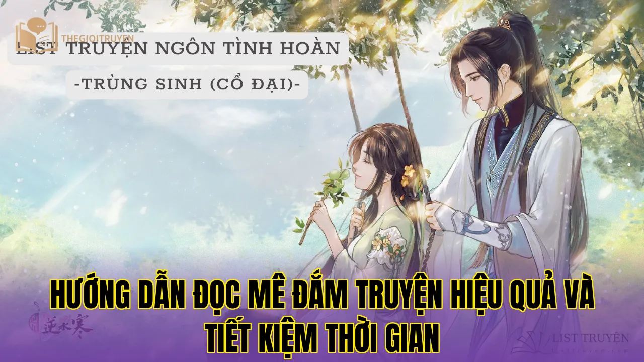 Hướng dẫn đọc mê đắm truyện hiệu quả và tiết kiệm thời gian